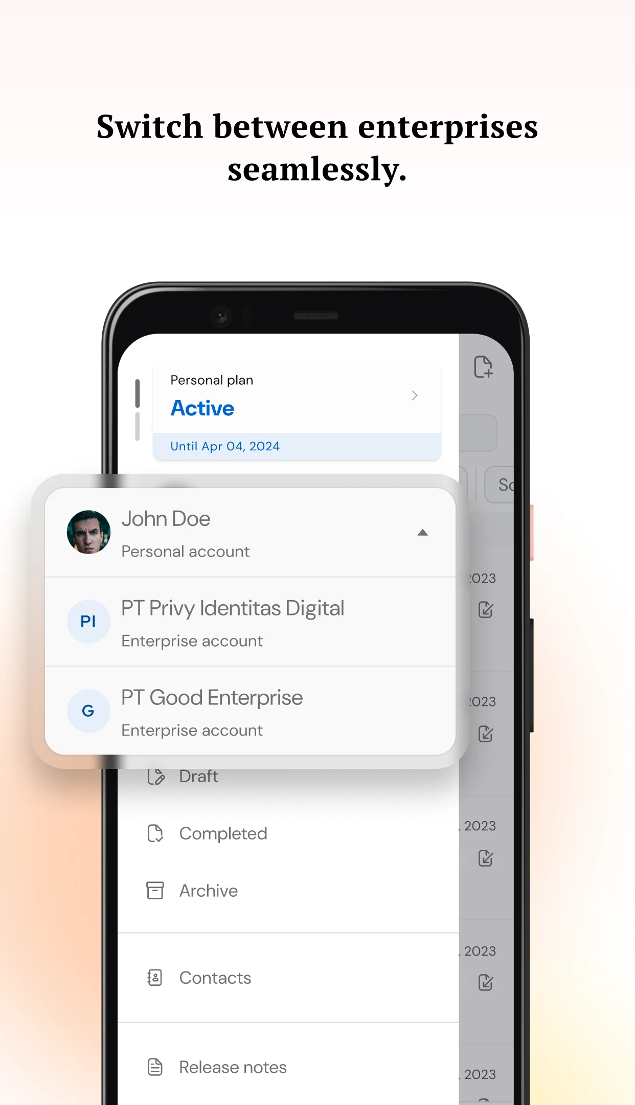 Privy - Digital Signature screenshot